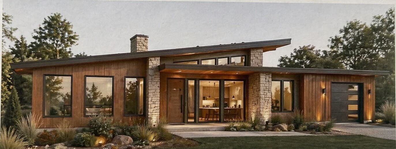 Contemporary Hillside Residence